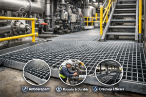 Les avantages du caillebotis métallique pour vos installations industrielles